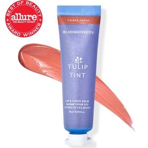 Bloomeffects Tulip Tint Lip & Cheek Balm in Crispa Coral NIB